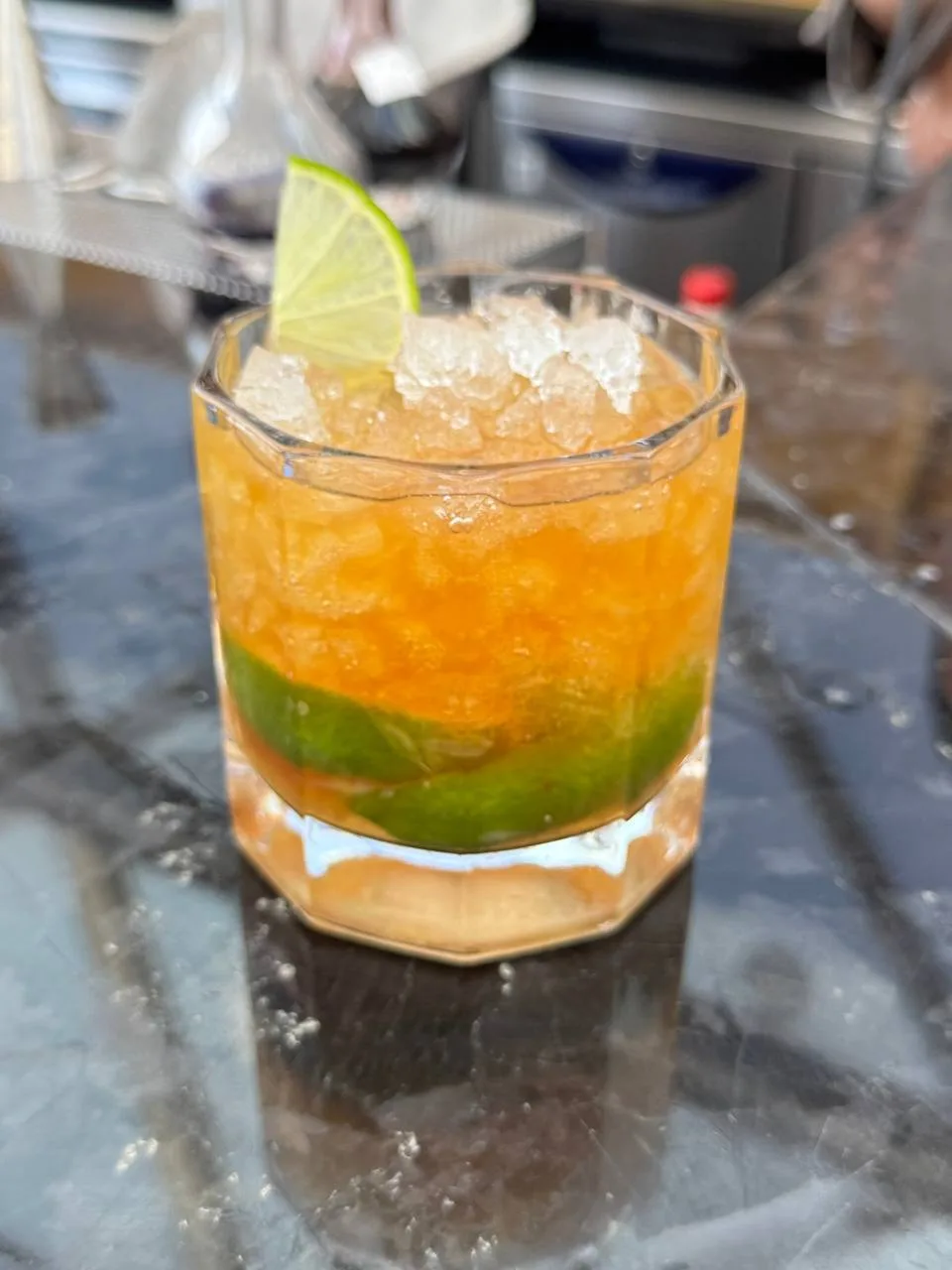Herbal caipiroska